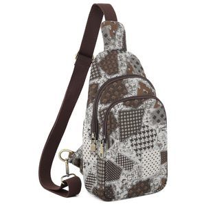 Canvas Sling Bag Wome Crossbody Purse Small Sling Backpack Purse Travel >:(